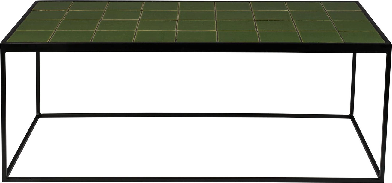 Glazed Coffee Table Green – billede 1 af 2