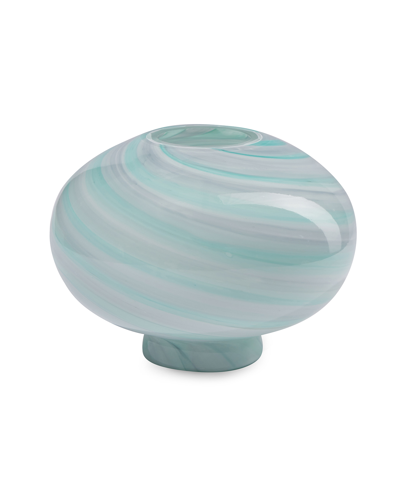Twirl vase large Mint